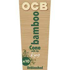 OCB - 1 1/4" Bamboo Cones - 10 pack