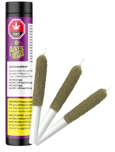 Days & Infused - Molten Raspberry IPR - 3x0.5g