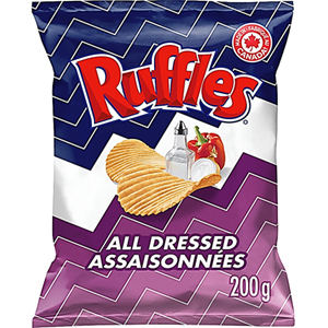 Ruffles All Dressed Chips - 28g mini bag