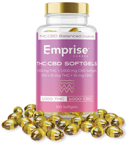 Emprise - THC/CBD Softgels - 100x10:10mg THC:CBD