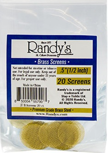 Happy Valleys Screens - 0.5 Brass/Steel - 25 pack