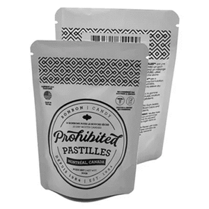 Prohibited Pastilles dry mouth candies - 10 pack